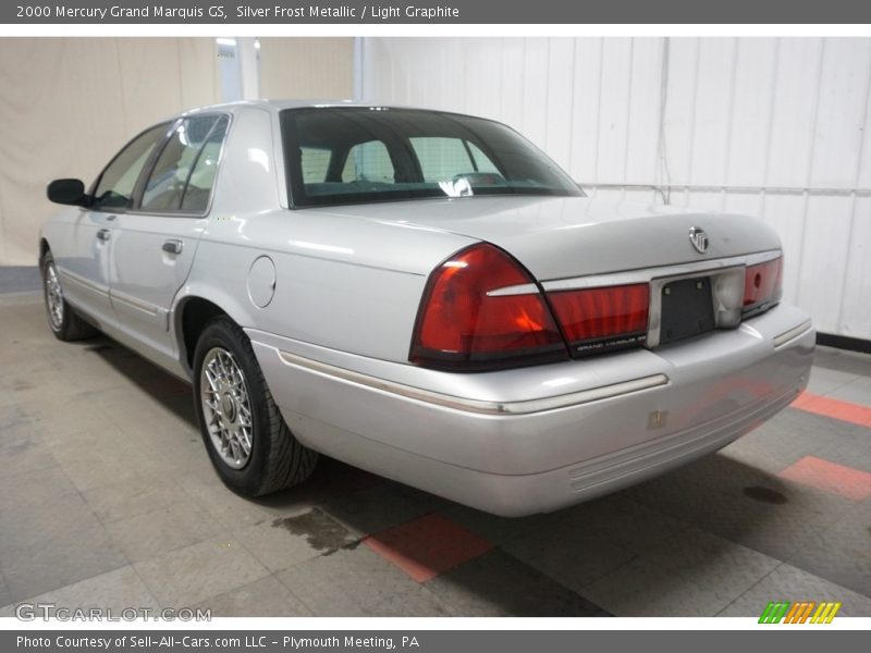 Silver Frost Metallic / Light Graphite 2000 Mercury Grand Marquis GS