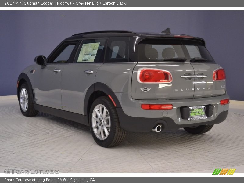 Moonwalk Grey Metallic / Carbon Black 2017 Mini Clubman Cooper