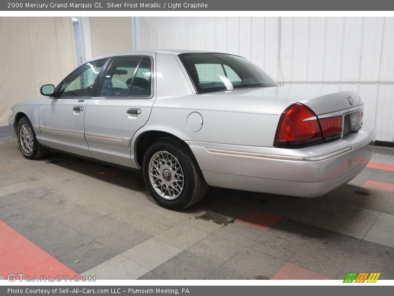 Silver Frost Metallic / Light Graphite 2000 Mercury Grand Marquis GS