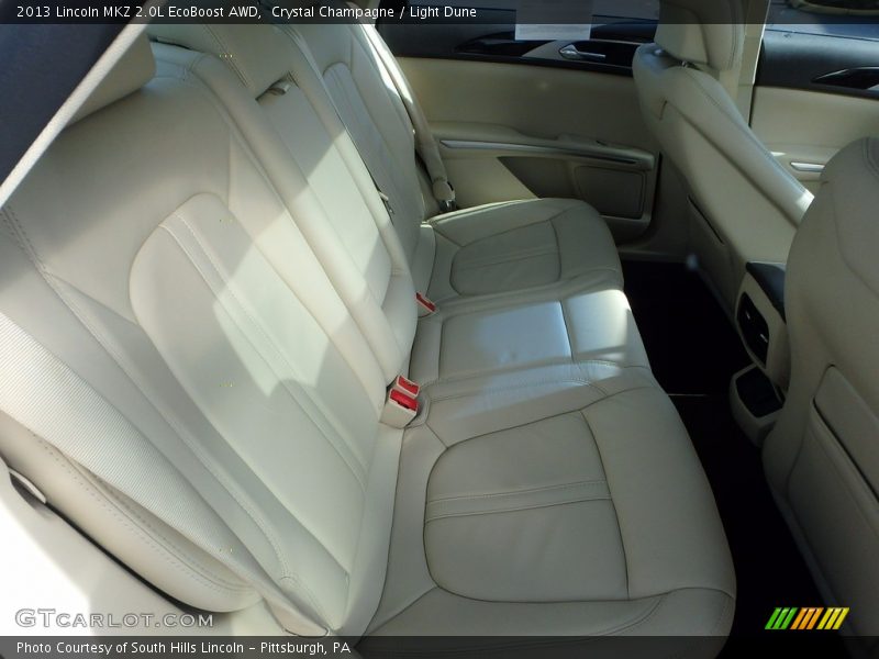 Crystal Champagne / Light Dune 2013 Lincoln MKZ 2.0L EcoBoost AWD