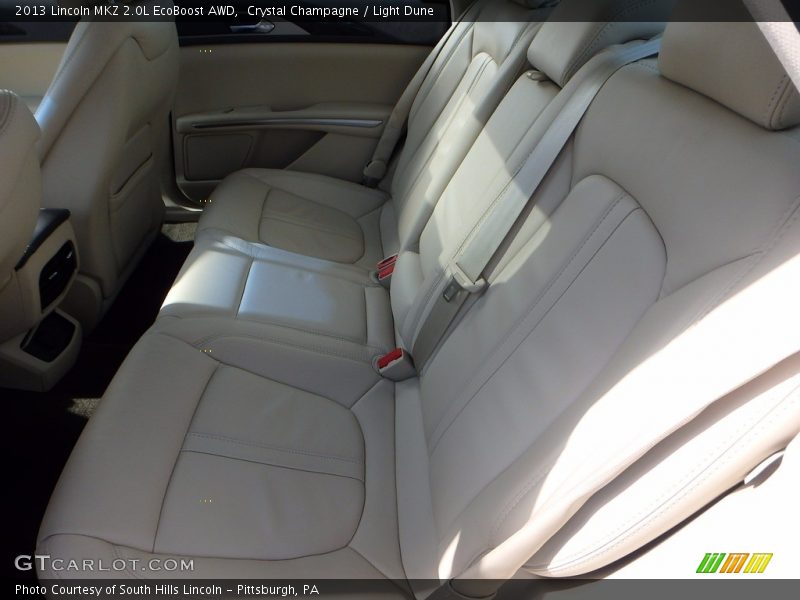 Crystal Champagne / Light Dune 2013 Lincoln MKZ 2.0L EcoBoost AWD