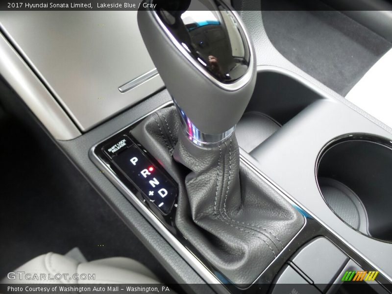 Lakeside Blue / Gray 2017 Hyundai Sonata Limited