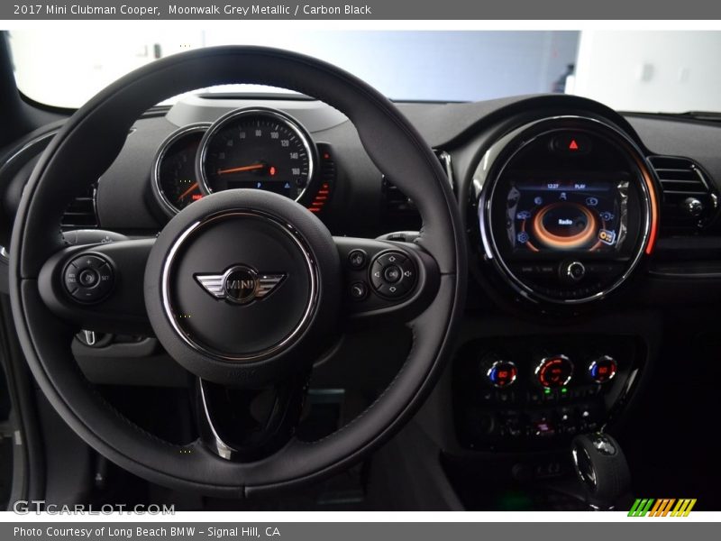 Moonwalk Grey Metallic / Carbon Black 2017 Mini Clubman Cooper