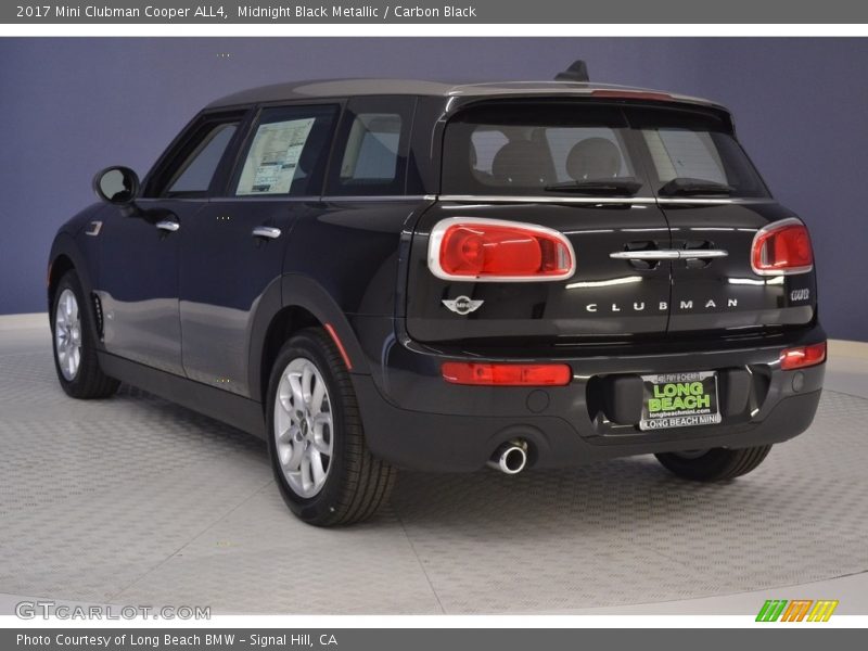 Midnight Black Metallic / Carbon Black 2017 Mini Clubman Cooper ALL4