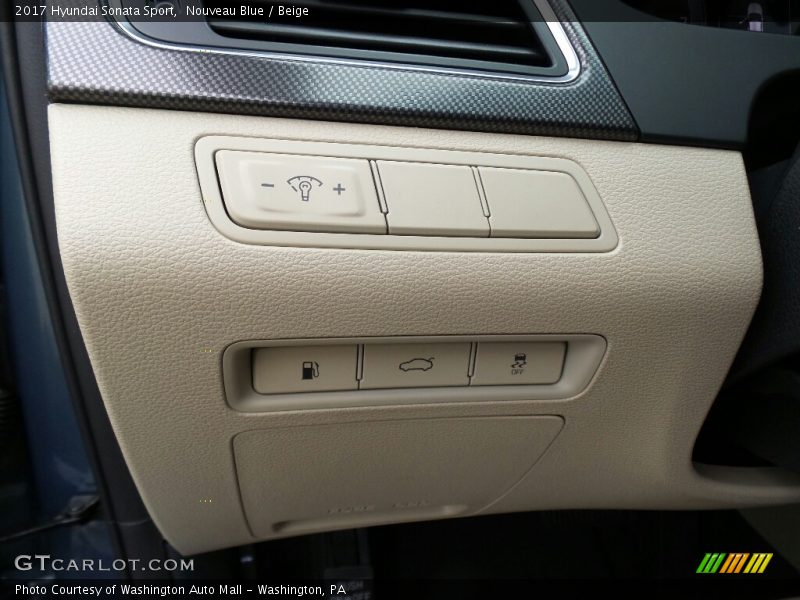 Controls of 2017 Sonata Sport