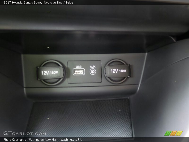 Controls of 2017 Sonata Sport