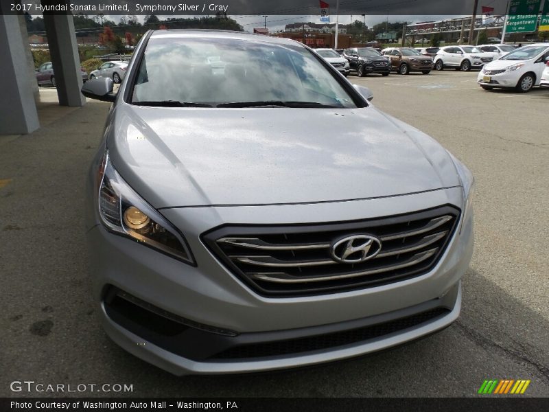 Symphony Silver / Gray 2017 Hyundai Sonata Limited