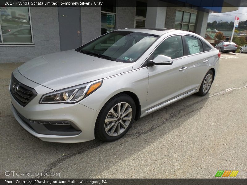 Symphony Silver / Gray 2017 Hyundai Sonata Limited