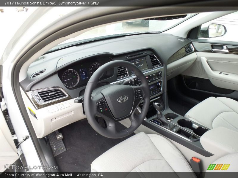  2017 Sonata Limited Gray Interior