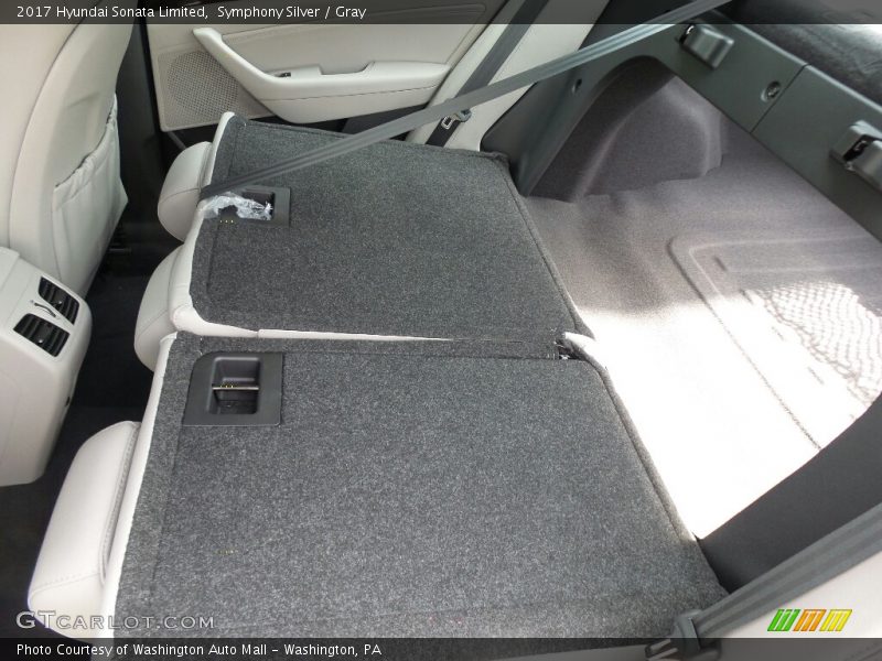 Rear Seat of 2017 Sonata Limited