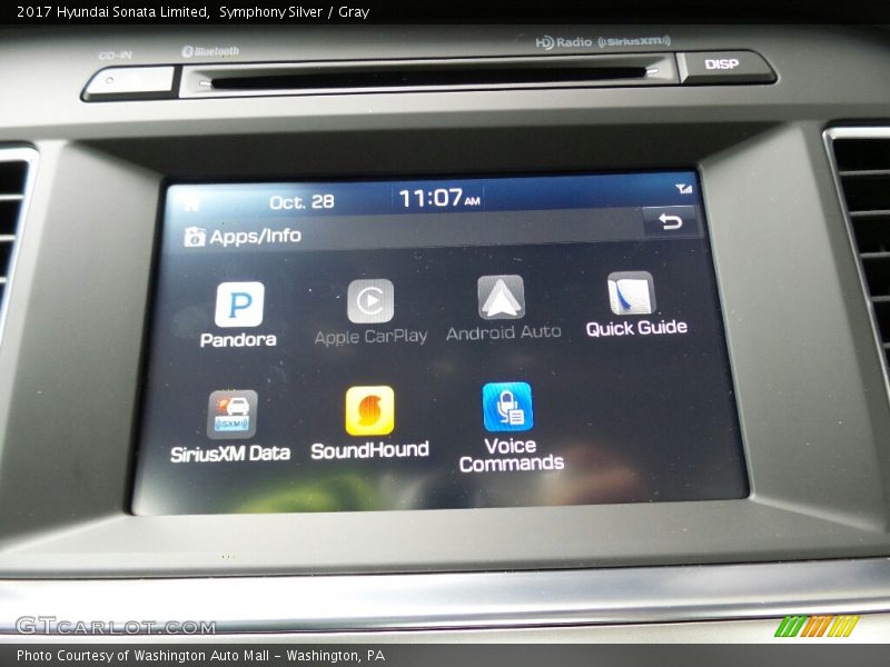 Controls of 2017 Sonata Limited