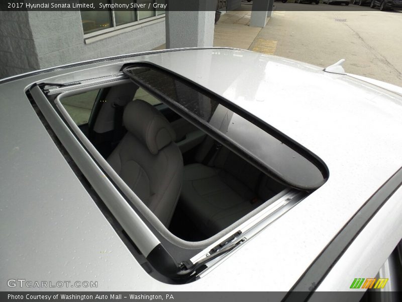 Sunroof of 2017 Sonata Limited