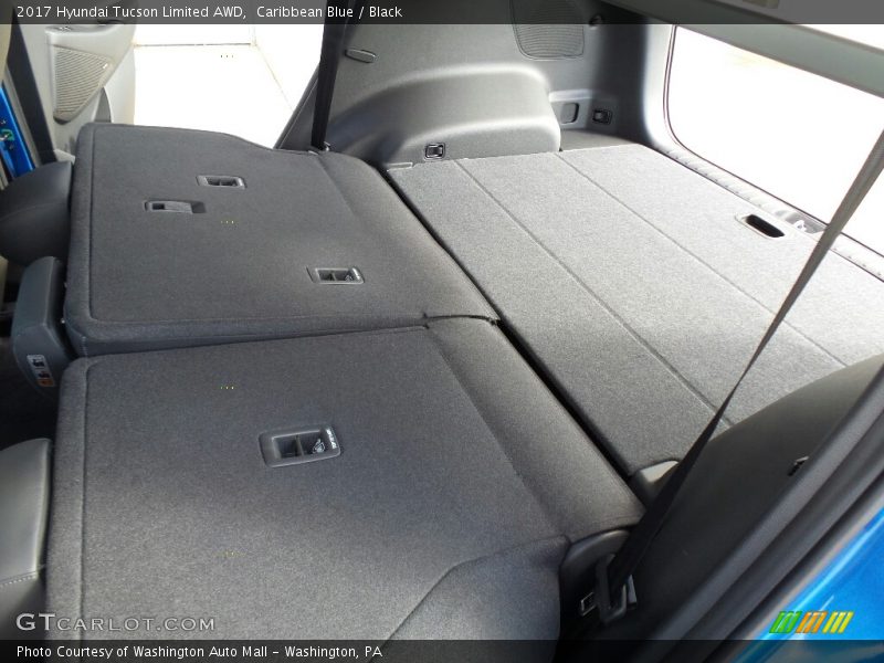 Rear Seat of 2017 Tucson Limited AWD