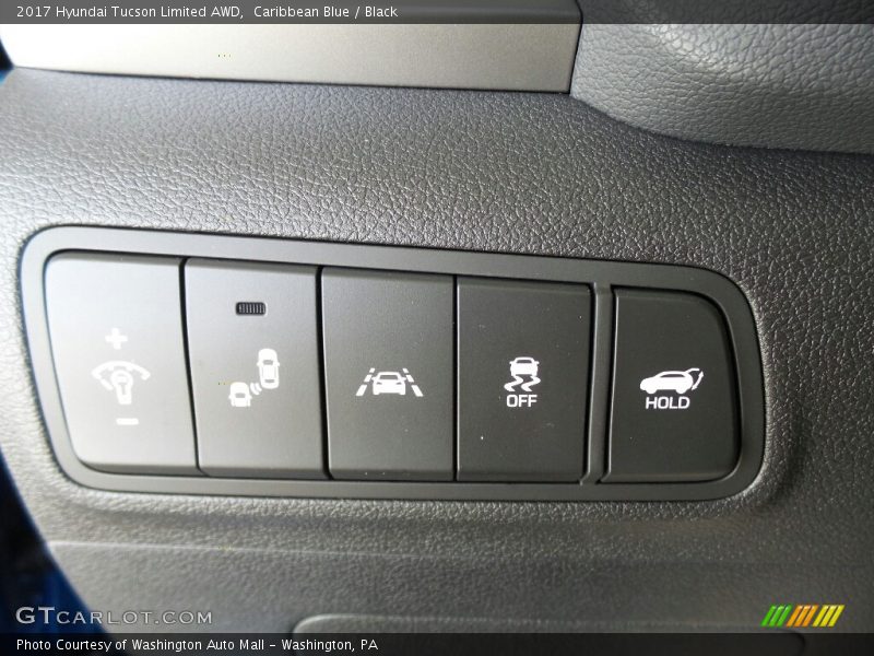 Controls of 2017 Tucson Limited AWD