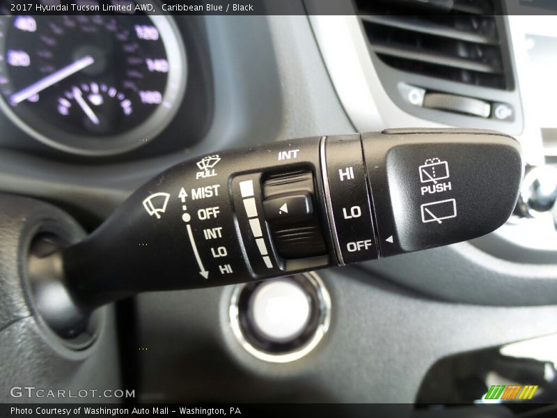 Controls of 2017 Tucson Limited AWD
