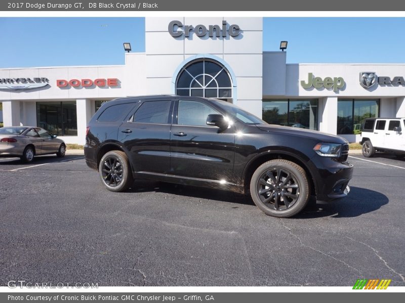 DB Black Crystal / Black 2017 Dodge Durango GT