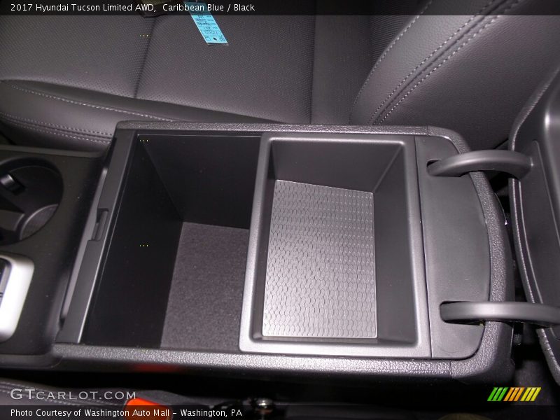 Caribbean Blue / Black 2017 Hyundai Tucson Limited AWD