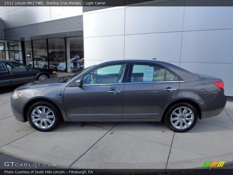Sterling Gray Metallic / Light Camel 2012 Lincoln MKZ FWD