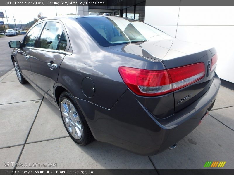 Sterling Gray Metallic / Light Camel 2012 Lincoln MKZ FWD