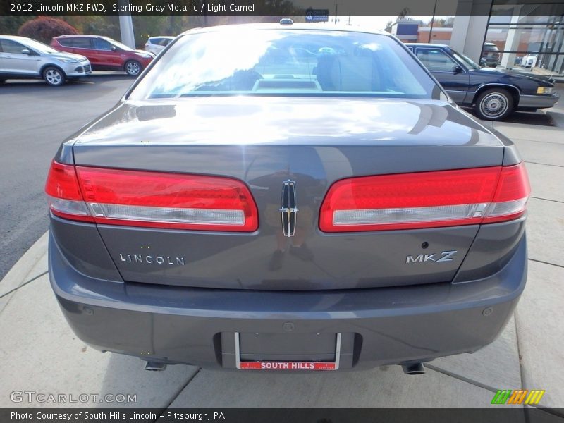 Sterling Gray Metallic / Light Camel 2012 Lincoln MKZ FWD