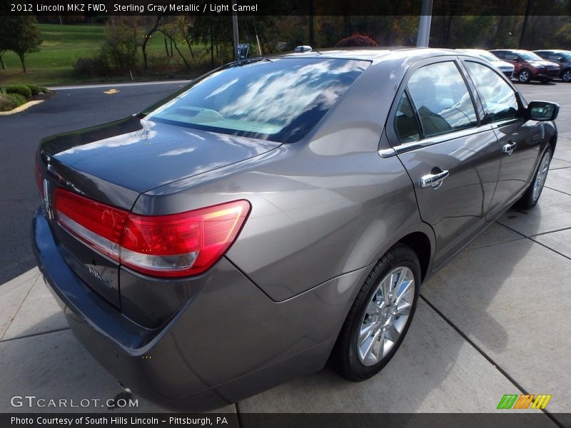 Sterling Gray Metallic / Light Camel 2012 Lincoln MKZ FWD