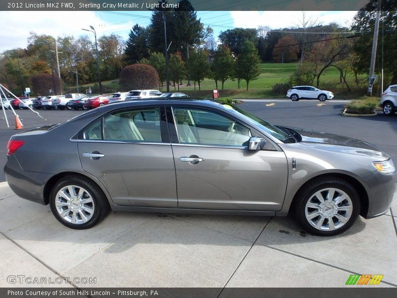 Sterling Gray Metallic / Light Camel 2012 Lincoln MKZ FWD