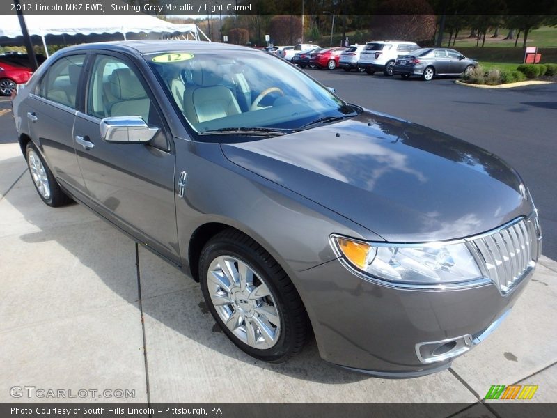 Sterling Gray Metallic / Light Camel 2012 Lincoln MKZ FWD