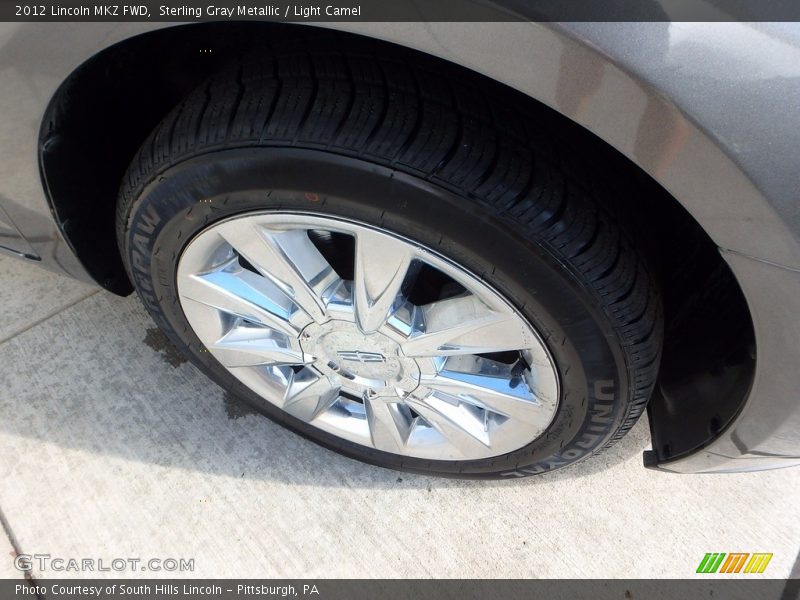 Sterling Gray Metallic / Light Camel 2012 Lincoln MKZ FWD