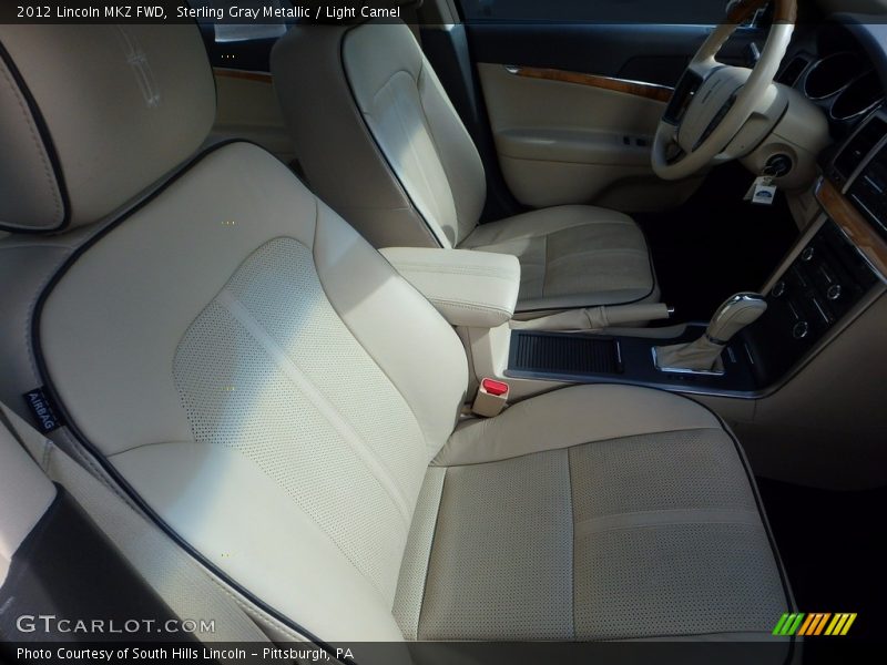 Sterling Gray Metallic / Light Camel 2012 Lincoln MKZ FWD