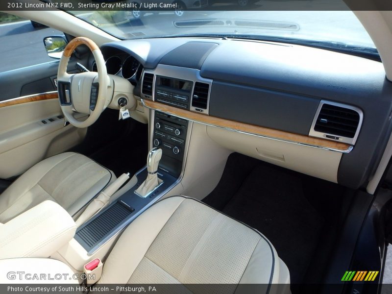 Sterling Gray Metallic / Light Camel 2012 Lincoln MKZ FWD