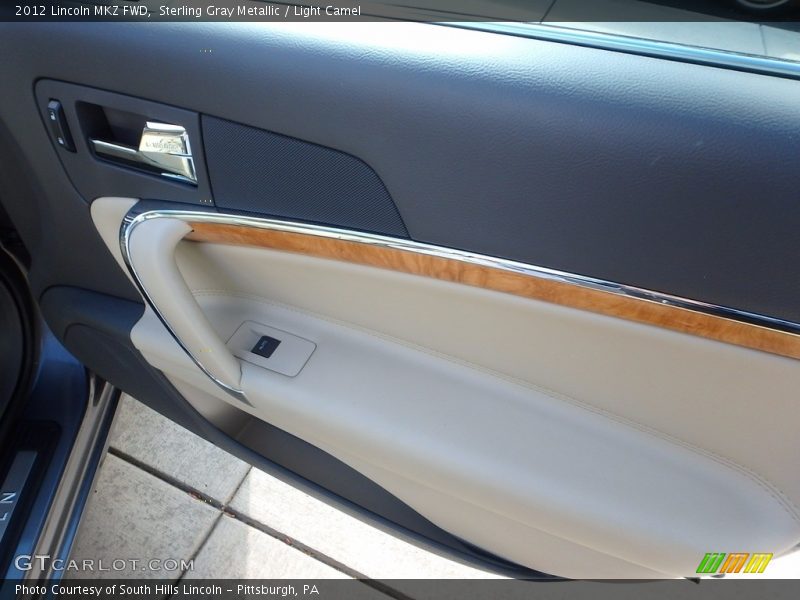 Sterling Gray Metallic / Light Camel 2012 Lincoln MKZ FWD