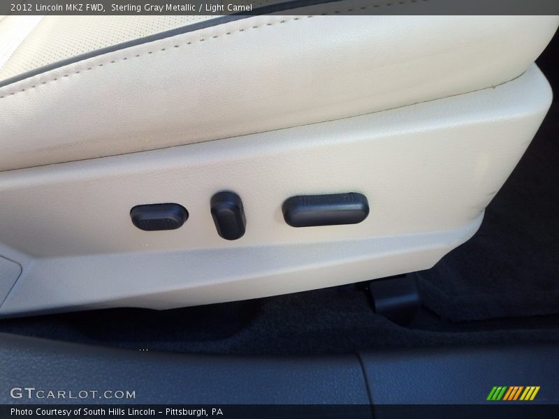 Sterling Gray Metallic / Light Camel 2012 Lincoln MKZ FWD