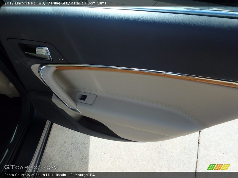 Sterling Gray Metallic / Light Camel 2012 Lincoln MKZ FWD