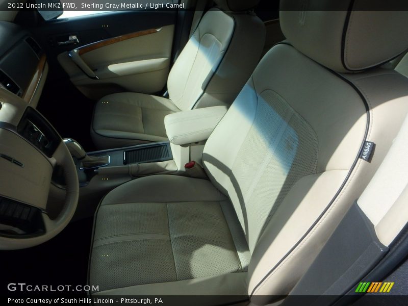 Sterling Gray Metallic / Light Camel 2012 Lincoln MKZ FWD