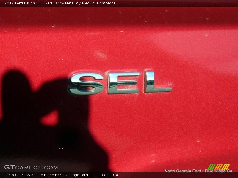 Red Candy Metallic / Medium Light Stone 2012 Ford Fusion SEL