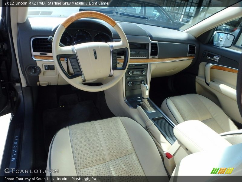 Sterling Gray Metallic / Light Camel 2012 Lincoln MKZ FWD