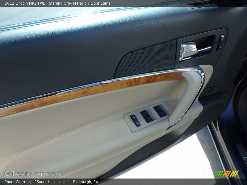 Sterling Gray Metallic / Light Camel 2012 Lincoln MKZ FWD