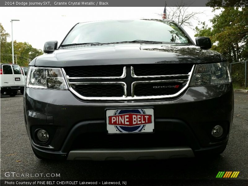 Granite Crystal Metallic / Black 2014 Dodge Journey SXT