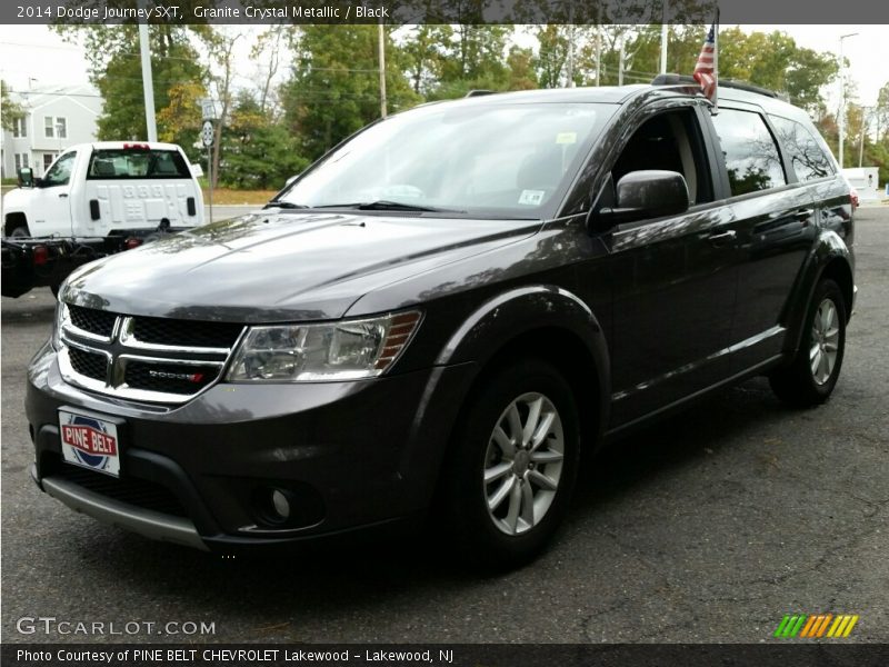 Granite Crystal Metallic / Black 2014 Dodge Journey SXT