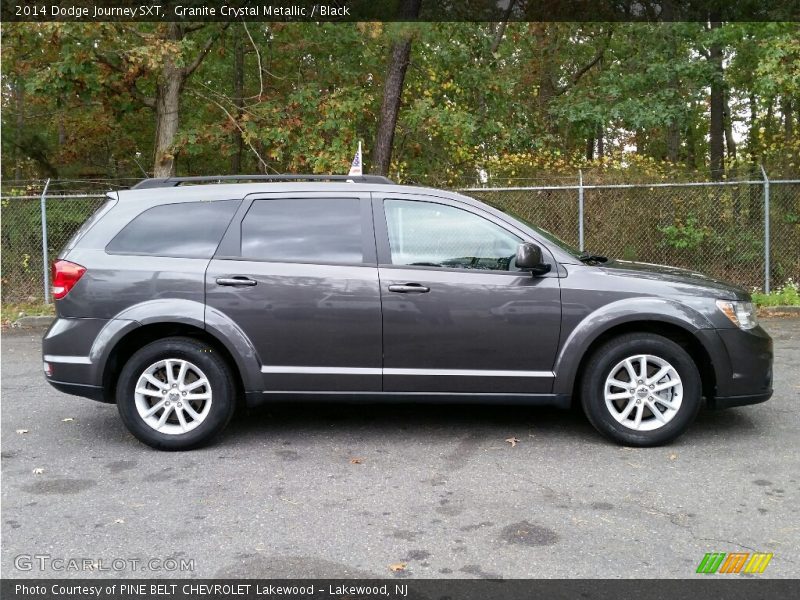 Granite Crystal Metallic / Black 2014 Dodge Journey SXT
