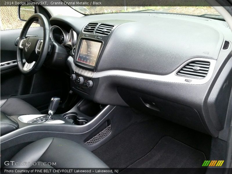 Granite Crystal Metallic / Black 2014 Dodge Journey SXT
