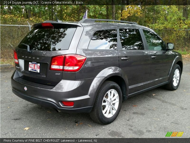 Granite Crystal Metallic / Black 2014 Dodge Journey SXT