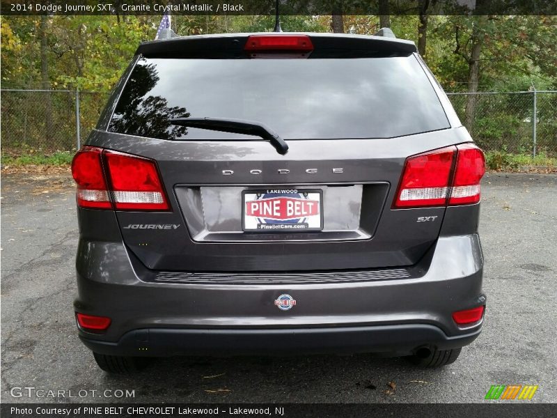 Granite Crystal Metallic / Black 2014 Dodge Journey SXT