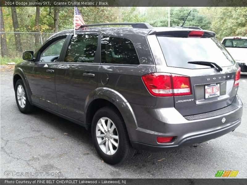 Granite Crystal Metallic / Black 2014 Dodge Journey SXT