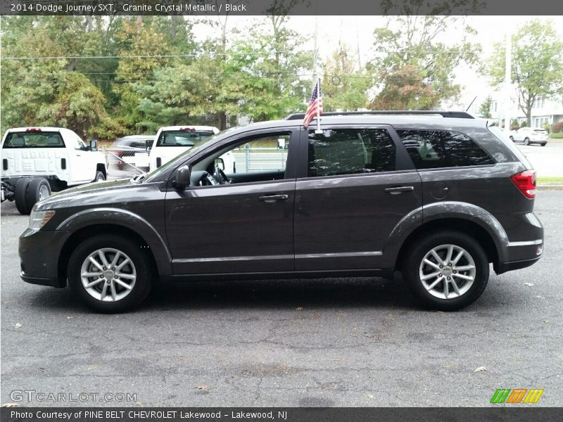 Granite Crystal Metallic / Black 2014 Dodge Journey SXT