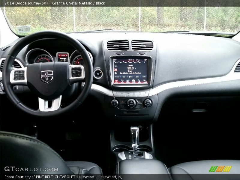 Granite Crystal Metallic / Black 2014 Dodge Journey SXT