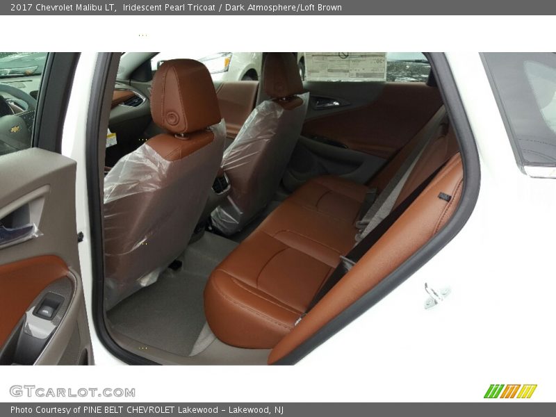 Iridescent Pearl Tricoat / Dark Atmosphere/Loft Brown 2017 Chevrolet Malibu LT
