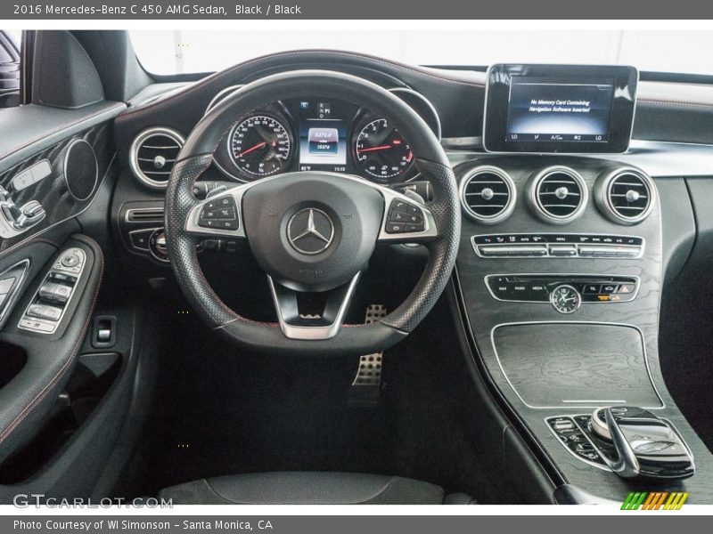 Black / Black 2016 Mercedes-Benz C 450 AMG Sedan