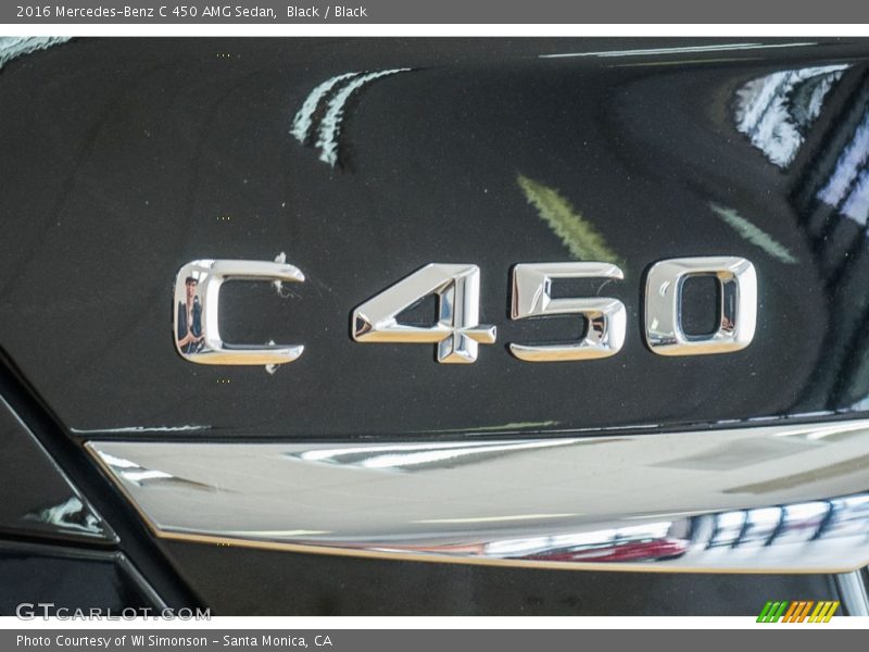 Black / Black 2016 Mercedes-Benz C 450 AMG Sedan