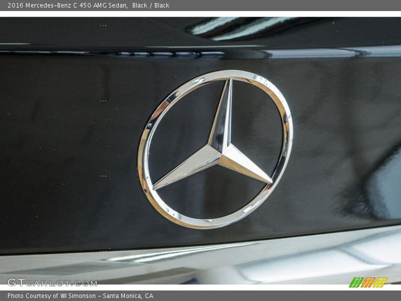 Black / Black 2016 Mercedes-Benz C 450 AMG Sedan